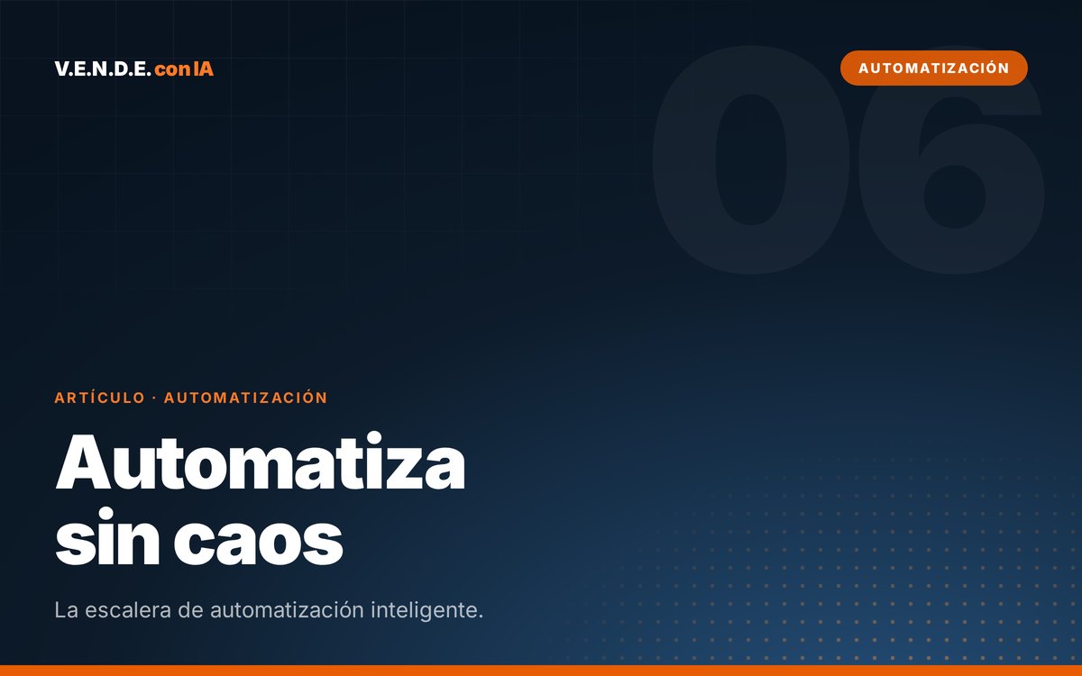 La escalera de automatización inteligente